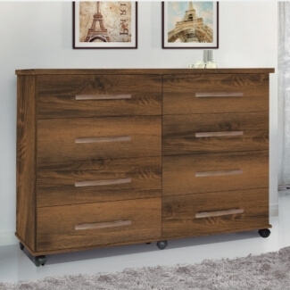 Cômoda Primus Jade 08 Gavetas