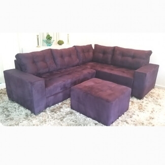 Estofado Magnum Canto Purple C/ Puff