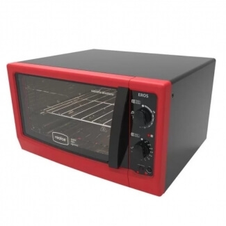 Forno Elétrico Realce Eros Vermelho/Preto