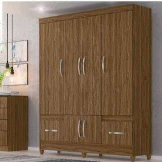 Guarda Roupa Moval MS 912 06 Portas