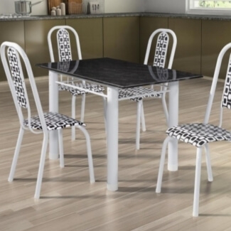 Mesa Fortaleza 04 Cadeiras