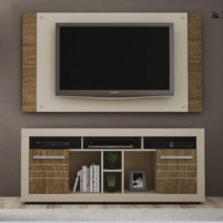 Painel + Rack Valdemóveis Firenze